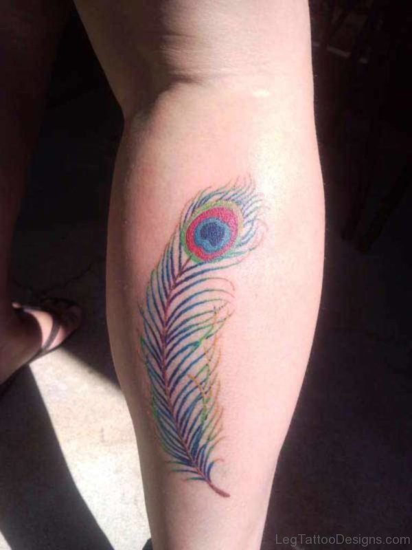 3D Feather Tattoo