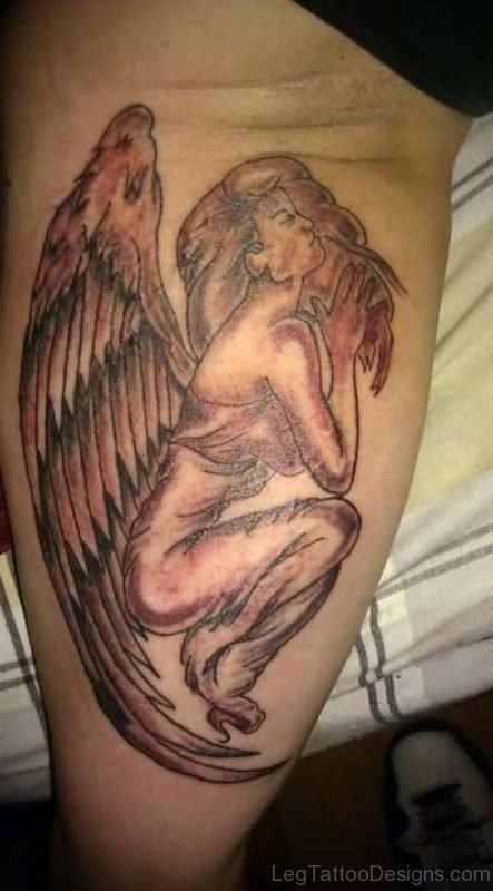 Amazing Angel Tattoo