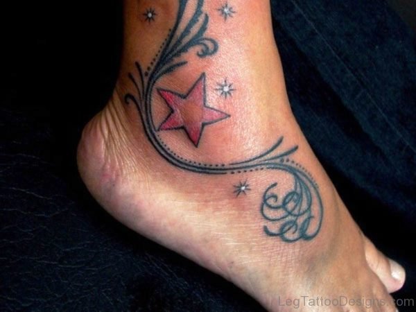 Amazing Star Tattoo