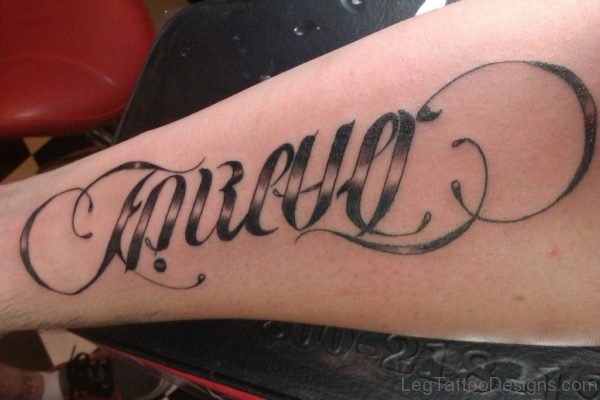 Ambigram Tattoo Design