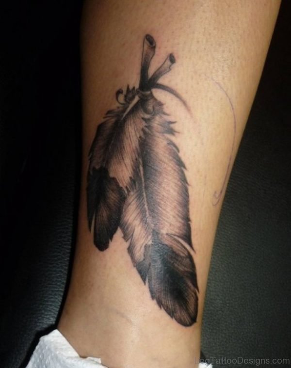 American Feather Tattoo