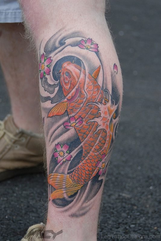Attarctive Fish Tattoo