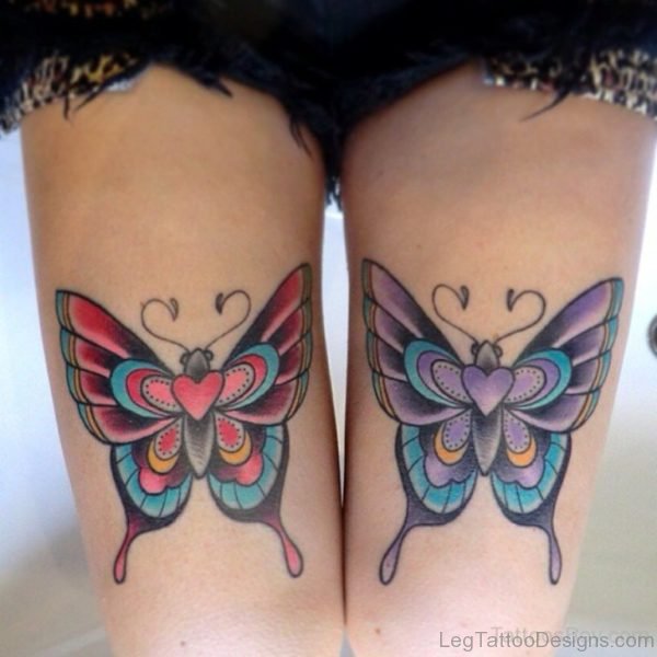 Attractive Butterfly Tattoo