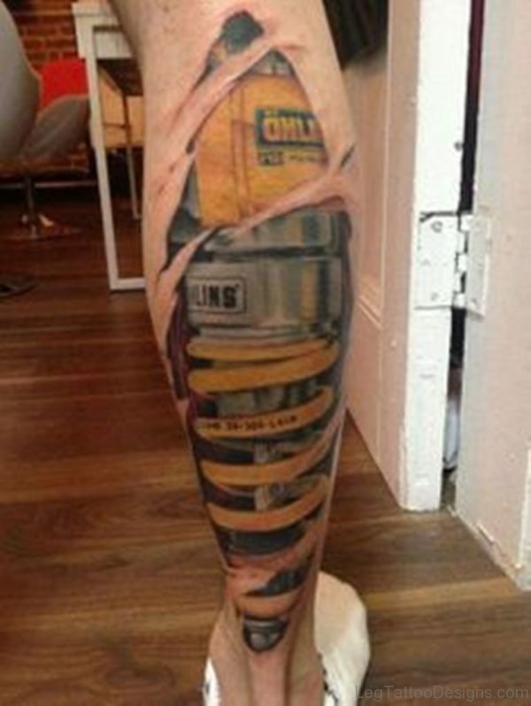 Awesome Biomechanical Tattoo