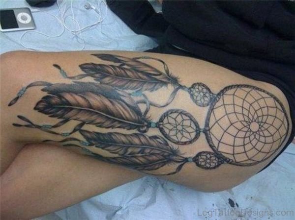 Awesome Dreamcatcher Tattoo