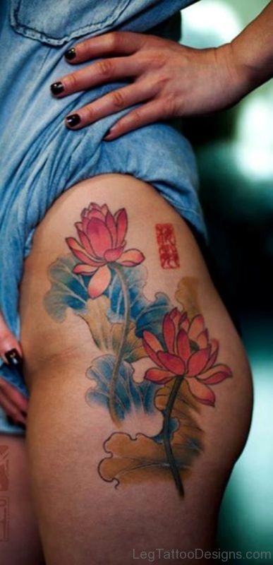 Awesome Lotus Tattoo