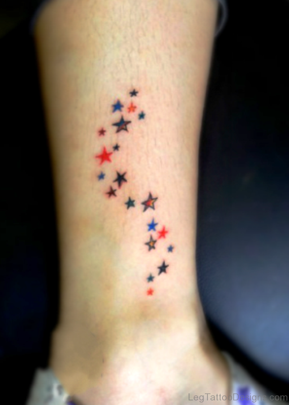 Beautiful Small Tattoo On Ankle