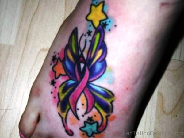 Beauutiful Colorful Tattoo Design