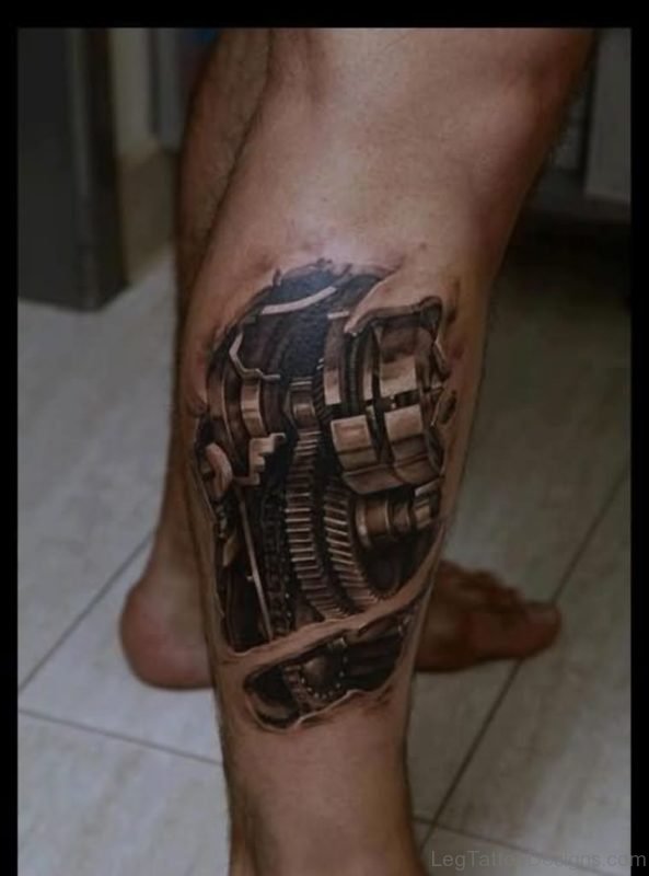 Brillaint Biomechanical Tattoo