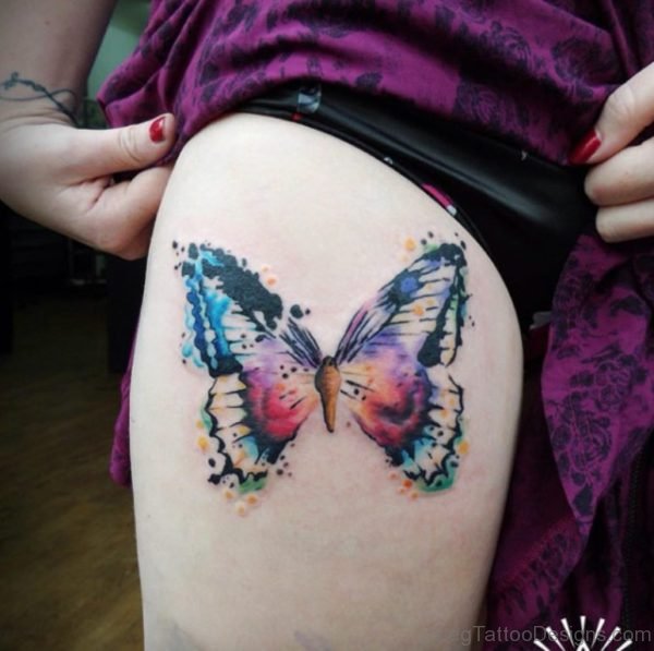 Brilliant Butterfly Tattoo