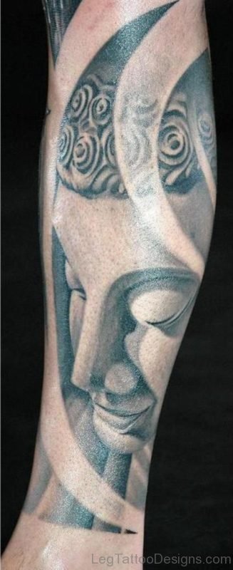 Buddha Statue Tattoo