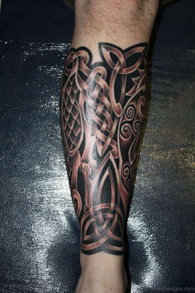 51 Unique Celtic Tattoos On Leg