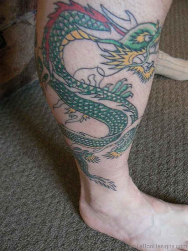 Classic Dragon Tattoo