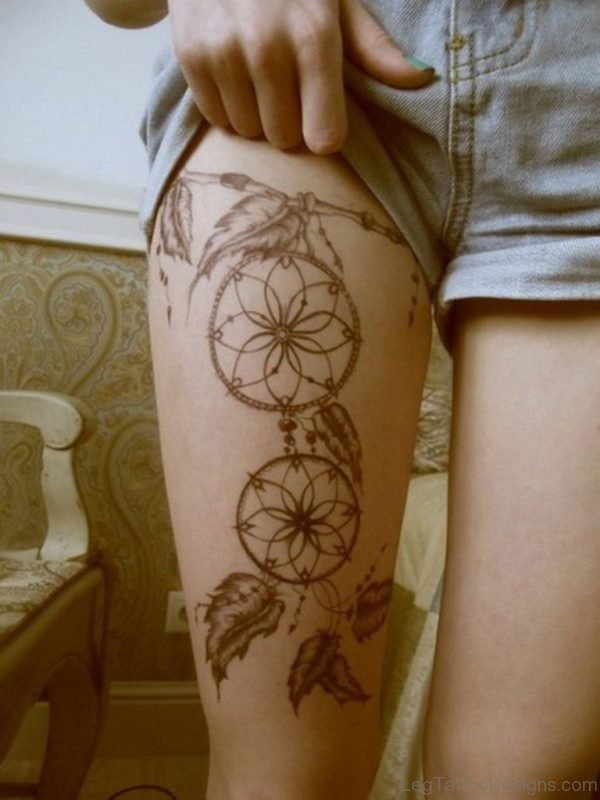 Classy Dreamcatcher Tattoo