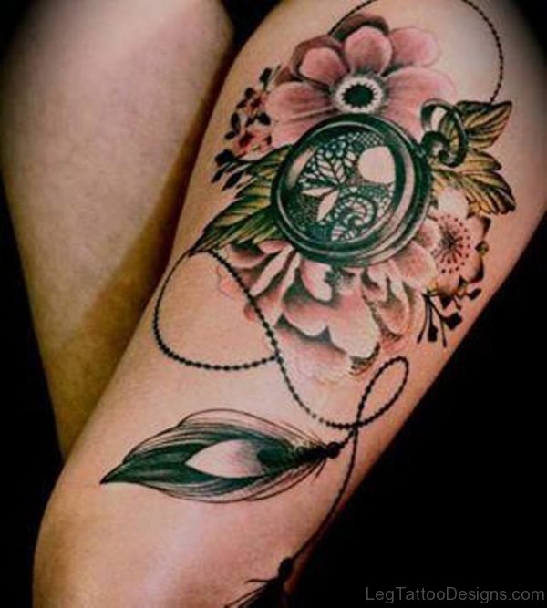 Clock Tattoo Design