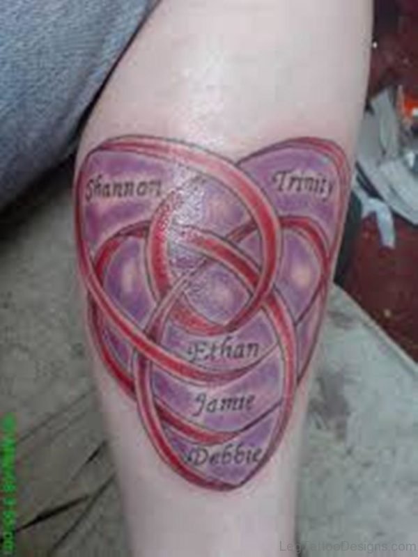 Colored Celtic Tattoo