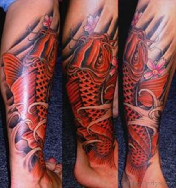 Colored Fish Tattoo