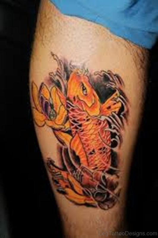 Colorful Fish Tattoo