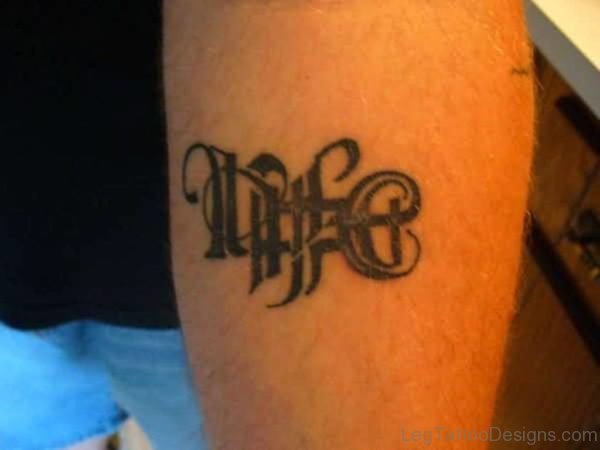 Cool Ambigram Tattoo
