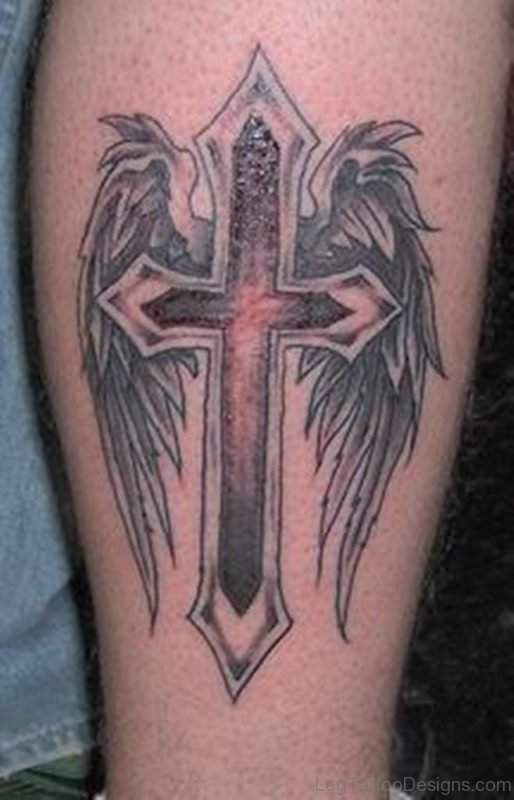 Croos Angel Tattoo