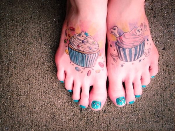Cupcakes On Feet