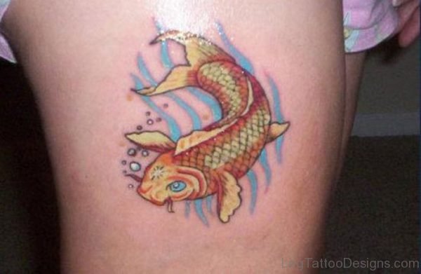 Cute Fish Tattoo