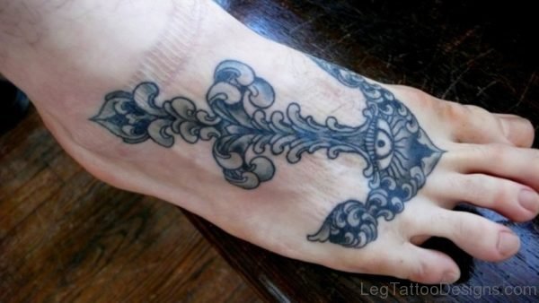 Designer Anchor Tattoo 