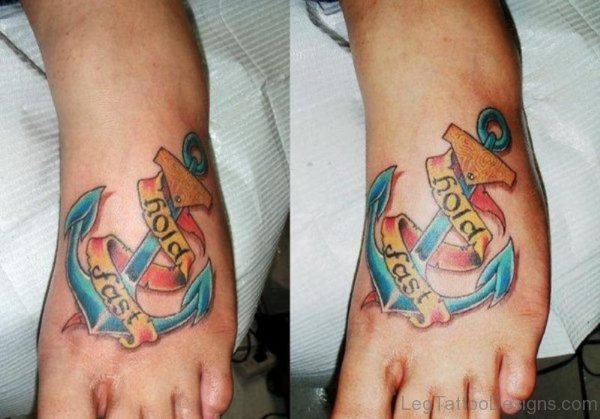 Designer Anchor Tattoo 1