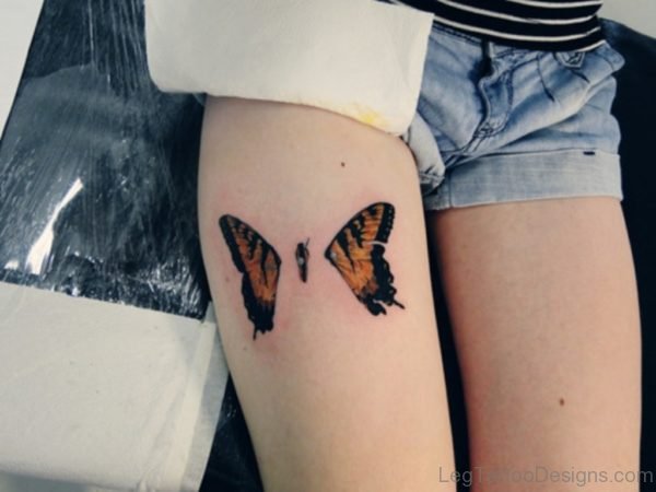 Elegant Butterfly Tattoo