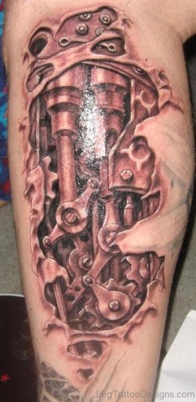 Excellent Biomechanical Tattoo