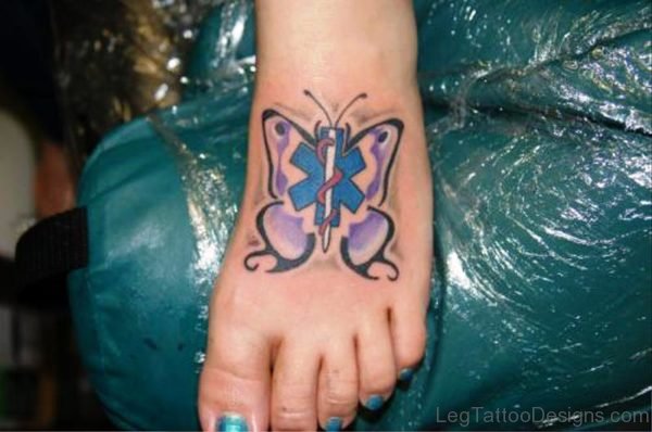 Excellent Butterfly Tattoo Design