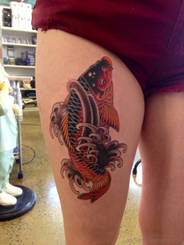 Excellent Fish Tattoo