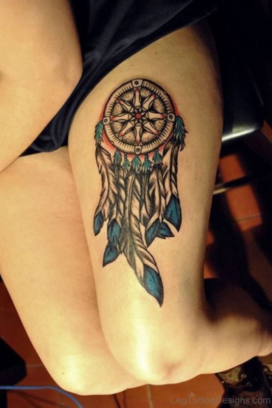 Gorgeous Dreamcatcher Tattoo