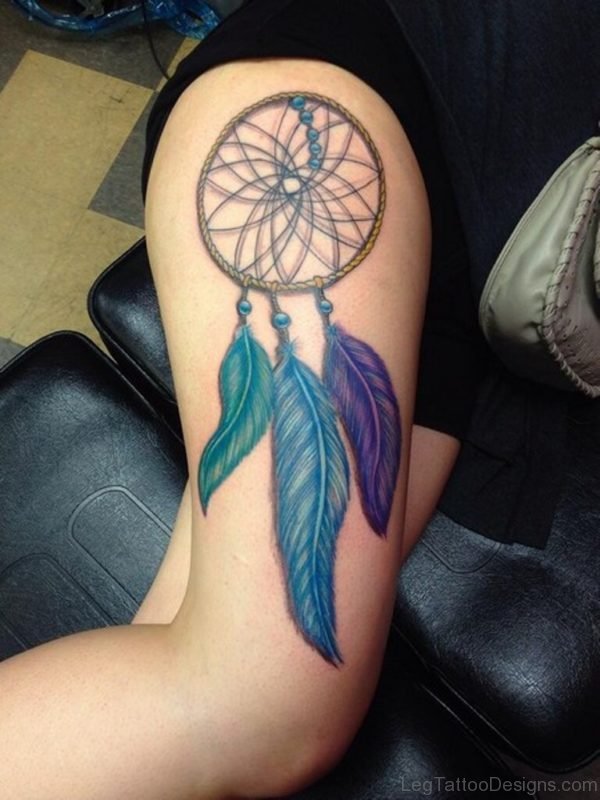 Gorgeous Dreamcatcher Tattoo Design