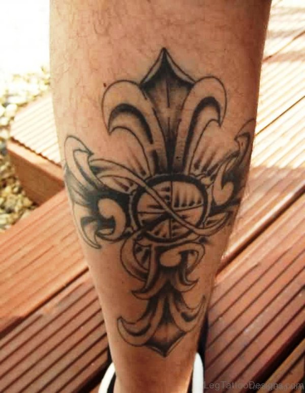 celtic leg tattoos for men