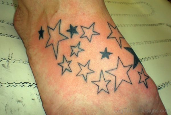 Huge Star Tattoo