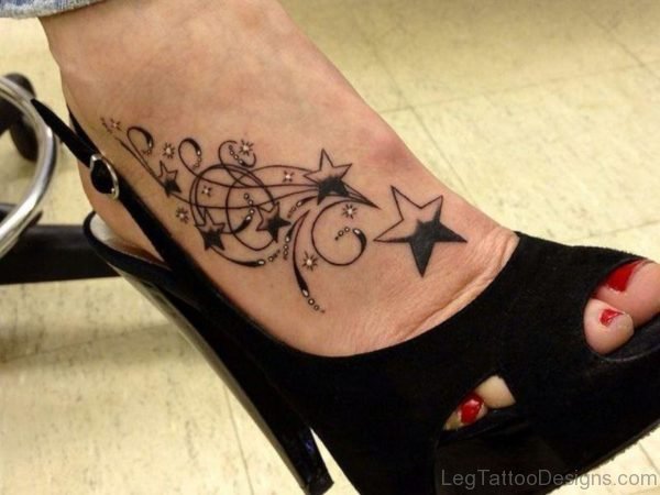 Impressive Stars Designer Tattoo