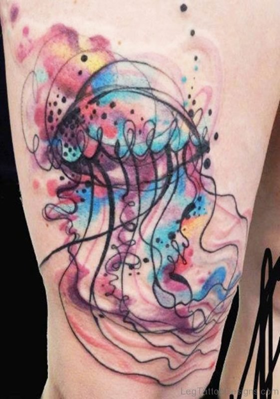 Jelly Fish Tattoo