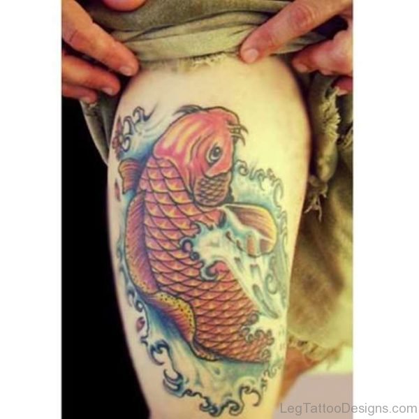 Koi Fish Tattoo Design