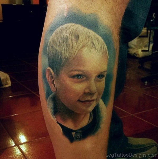 Lovely Portrait Tattoo