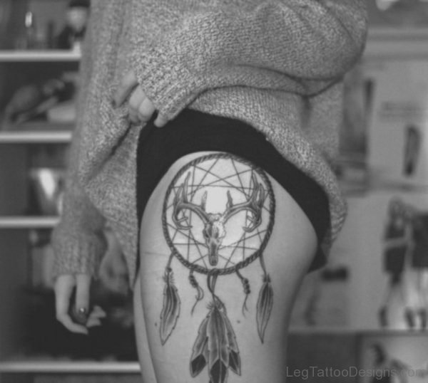 Nice Dreamcatcher Tattoo