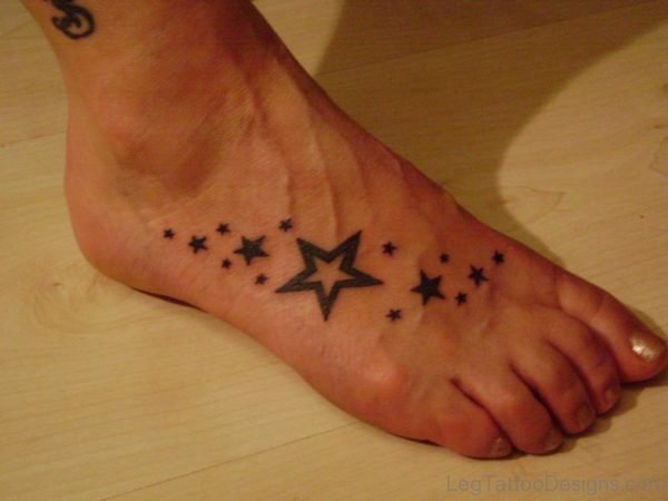 Nice Stars Tattoo Design