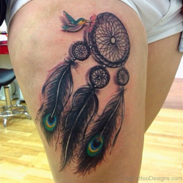 Outstanding Dreamcatcher Tattoo
