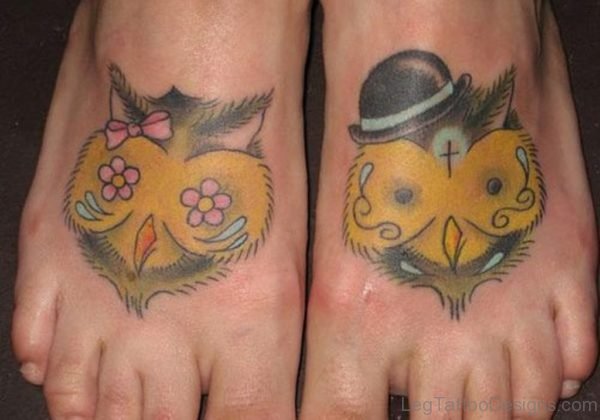 Owl Feet Tattoo