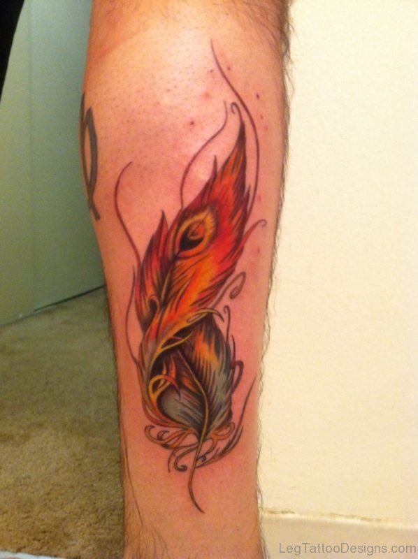 Phoenix Feather Tattoo