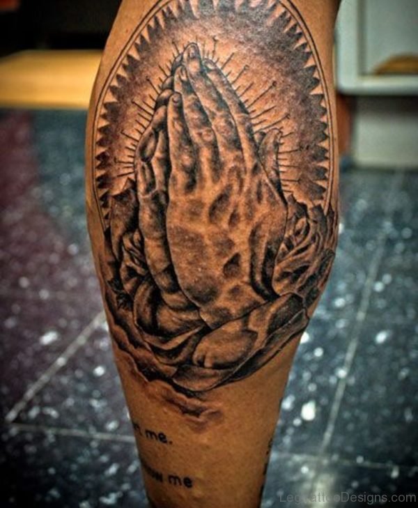 Praying Hands Tattoo