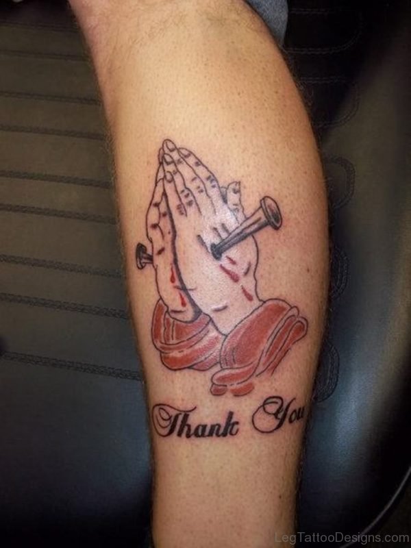 Praying Hands Tattoo Design