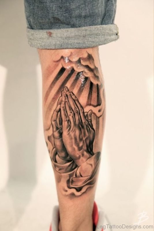 Praying Hands Tattoo Image