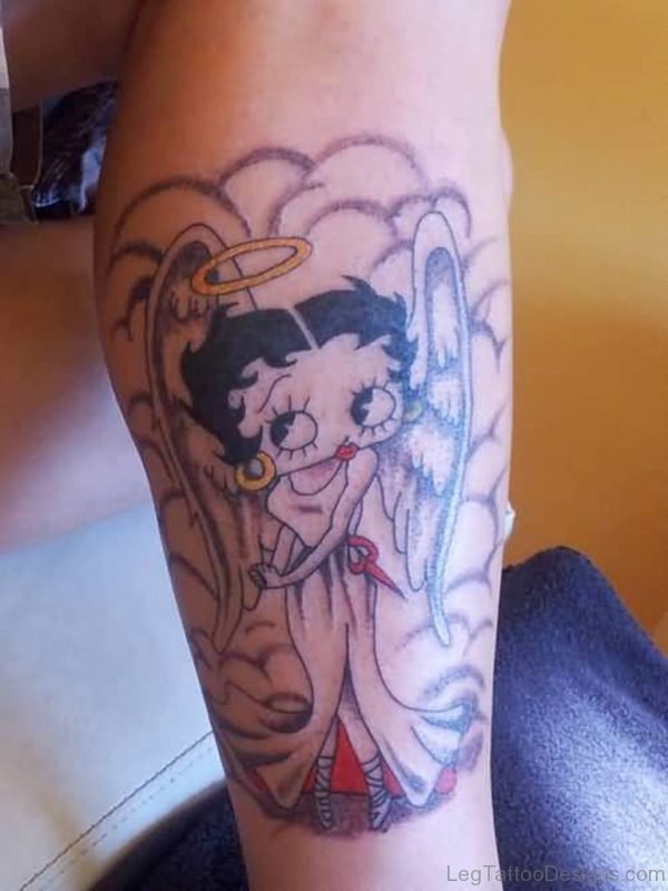 Pretty Baby Angel Tattoo