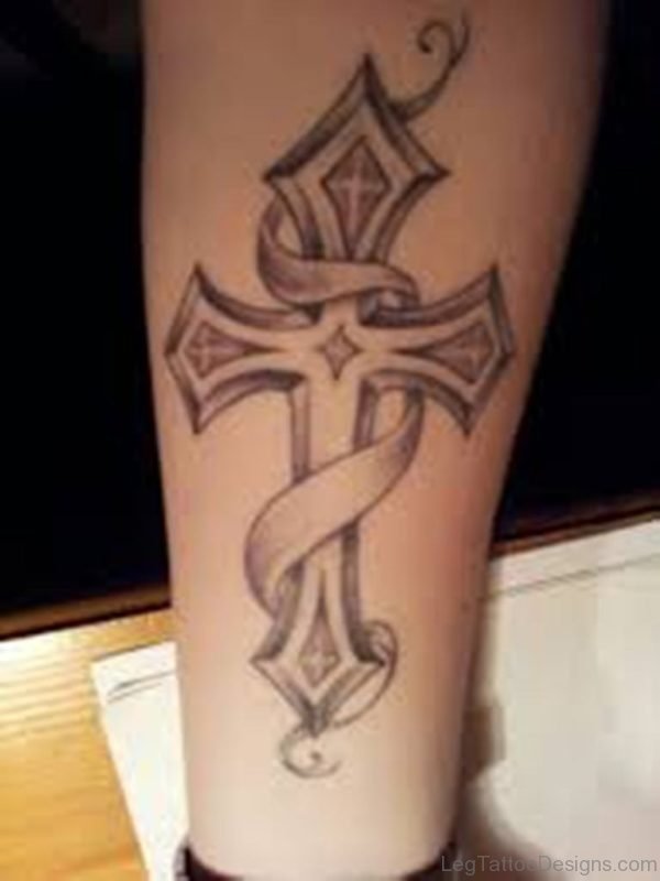 Pretty Cross Tattoo